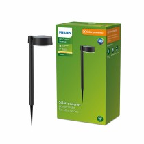 Solar-Gartenpfahl Philips Vynce 1,5 W 11,2 x 14,2 x 54 cm Schwarz Kunststoff rund (2700 K) (Warmes Weiß) (1 Stück)