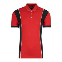 Herren Kurzarm-Poloshirt Armani Jeans C1450 Rot