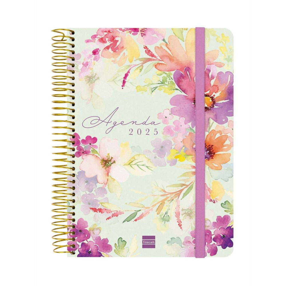 Diary Finocam Cloe Pink A5 2024-2025