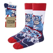 Chaussettes Marvel Blanc