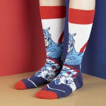 Chaussettes Marvel Blanc