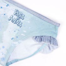 Maillot de Bain Fille Frozen Bleu Bleu clair