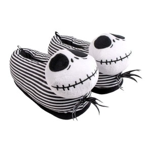 Hausschuhe für Kinder 3D The Nightmare Before Christmas Schwarz