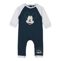 Barboteuse à Manches Longues  pour Bébé Mickey Mouse Bleu