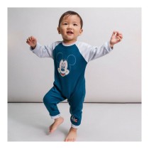 Barboteuse à Manches Longues  pour Bébé Mickey Mouse Bleu