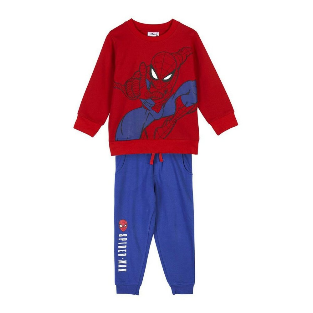 Kinder-Trainingsanzug Spider-Man Rot