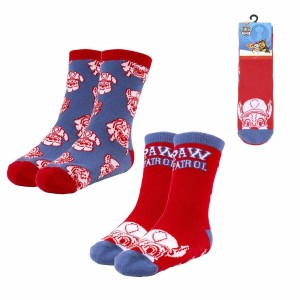 Chaussettes Antidérapantes The Paw Patrol Multicouleur 2 Unités