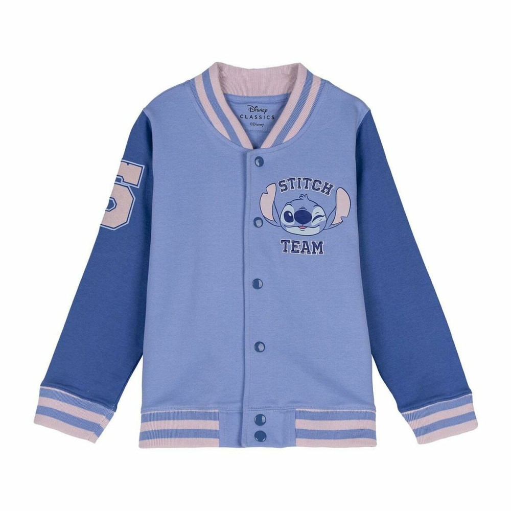 Jungen Sweater ohne Kapuze Stitch Blau