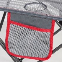 Table Piable Aktive Camping Gris 62 x 50 x 50 cm (2 Unités)