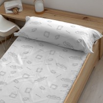 Drap housse Friends Multicouleur Lit 1 persone