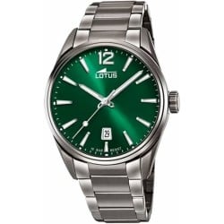 Men's Watch Lotus 18684/4 Green Silver