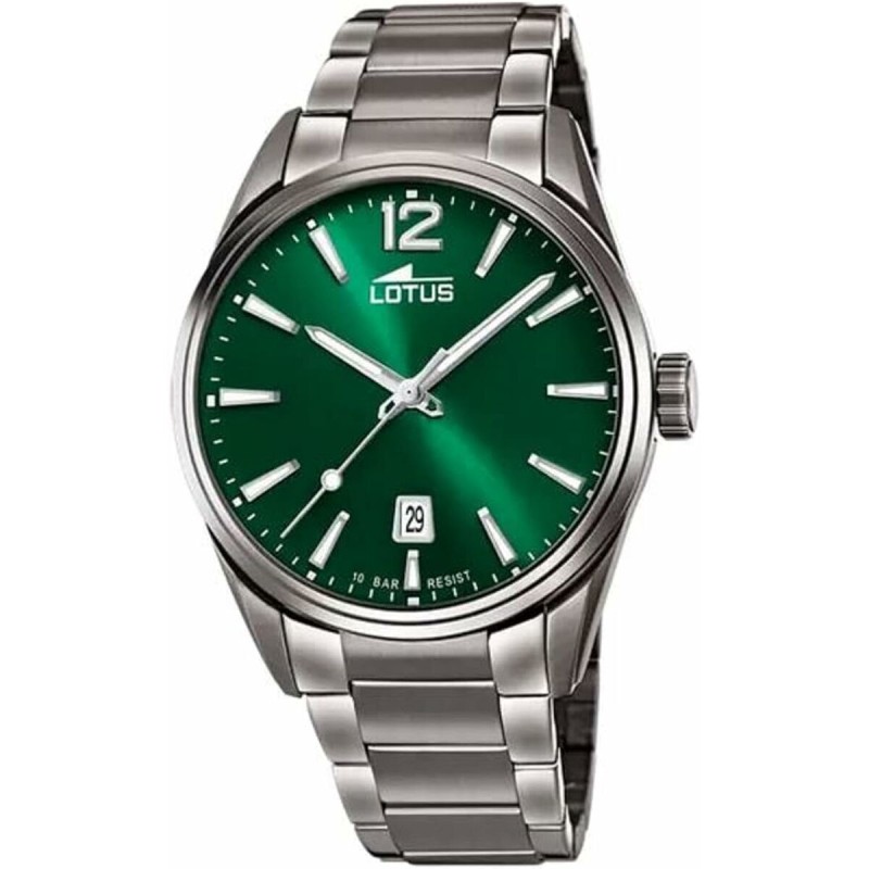 Montre Homme Lotus 18684/4 Vert Argenté