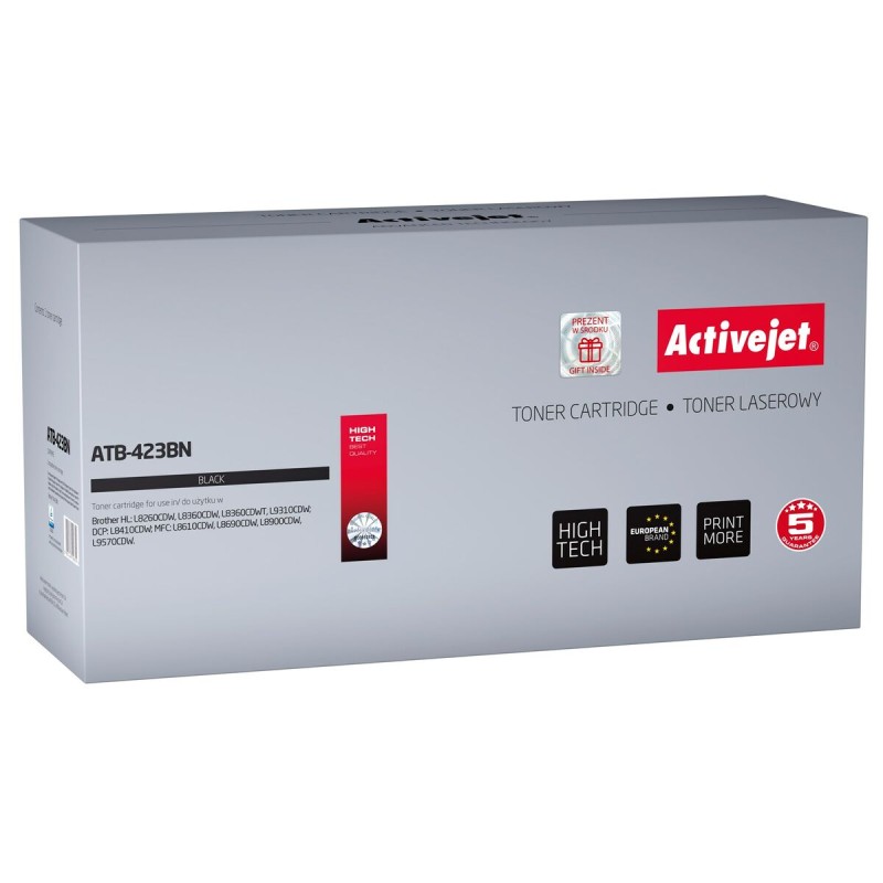 Compatible Toner Activejet ATB-423BN Black