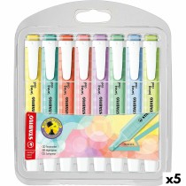 Fluoreszenzmarker-Set Stabilo Swing Cool Pastel Bunt (5 Stück)