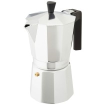 Italienische Kaffeemaschine Valira VITRO 9T Silberfarben Aluminium 9 Tassen