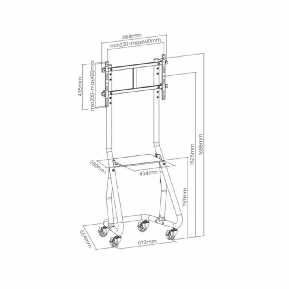 Support de TV Equip 650608 37"-80"