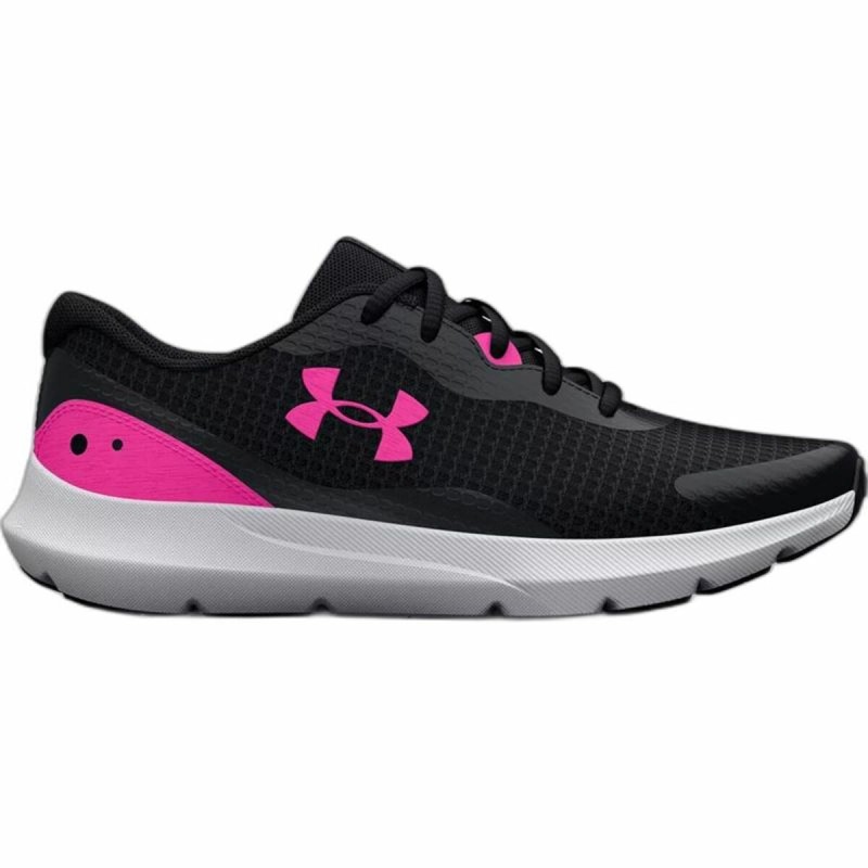 Running Shoes for Adults Under Armour Surge 3 Black