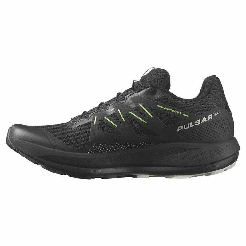 Herren-Sportschuhe Salomon Pulsar Trail Schwarz