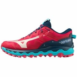 Sports Trainers for Women Mizuno Wave Mujin 9 Red