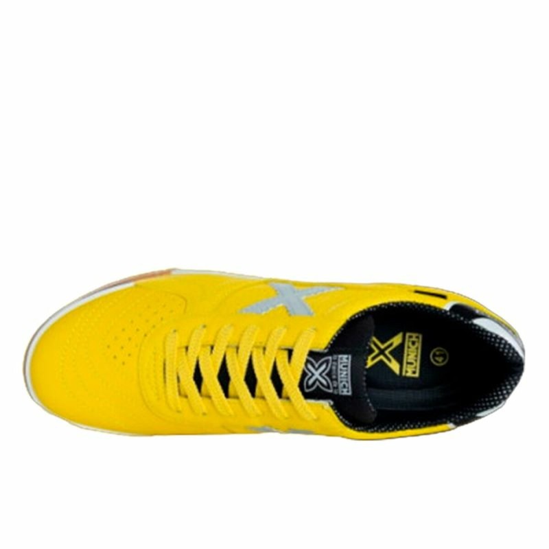 Chaussures de Futsal pour Adultes Munich G-3 Profit 387 Homme Jaune