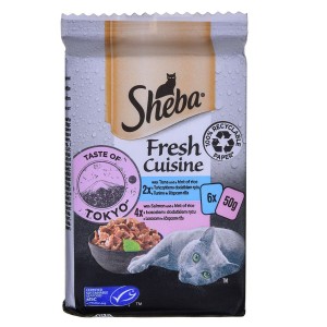 Cat food Sheba                                 Salmon Tuna 6 x 50 g