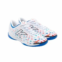 Chaussures de Futsal pour Adultes Kelme Goleiro  Blanc Unisexe