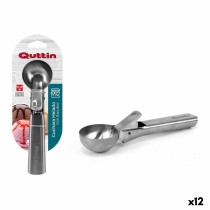 Cuillère à Glace Quttin 62955 Acier inoxydable Argenté 18 x 5 x 4 cm (12 Unités)