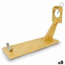 Schinkenhalter aus Holz Quttin Bambus 48,8 x 16,5 x 34 cm (8 Stück)