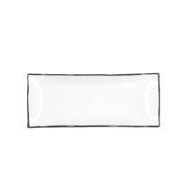 Plateau apéritif Quid Gastro Blanc Céramique 29,5 x 11 x 3 cm (6 Unités)