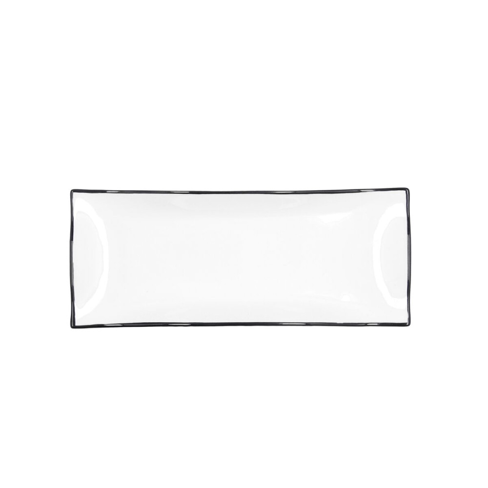 Plateau apéritif Quid Gastro Blanc Céramique 29,5 x 11 x 3 cm (6 Unités)