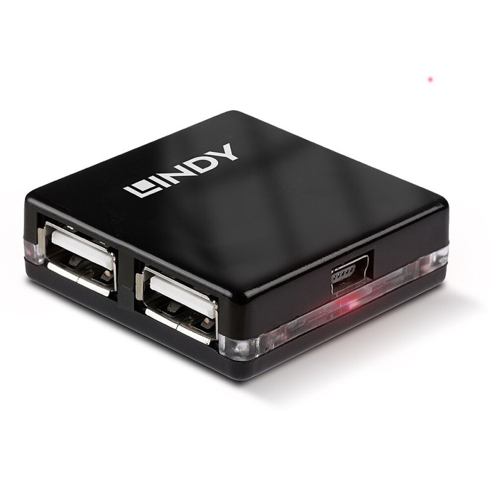 Hub USB LINDY 42742 Schwarz