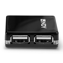 Hub USB LINDY 42742 Schwarz