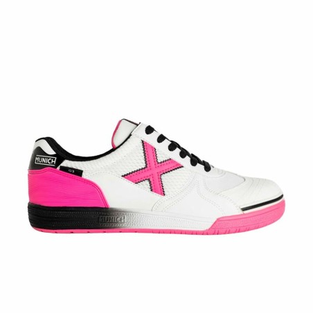 Hallenfußballschuhe für Erwachsene Munich G-3 Indoor 382 Herren Pink