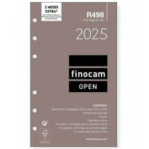 Notizzettel nachfüllen Finocam OPEN R498 400 2025 9,1 x 15,2 cm