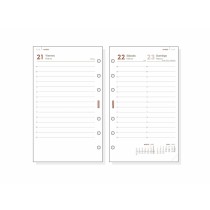 Recharge pour agenda Finocam OPEN R498 400 2025 9,1 x 15,2 cm