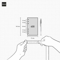 Diary Refill Finocam OPEN R498 400 2025 9,1 x 15,2 cm