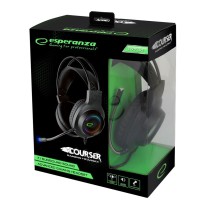 Casques avec Microphone Esperanza EGH7100 Noir