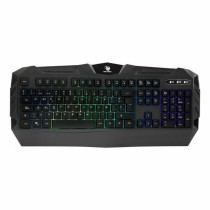 Gaming Tastatur CoolBox DeepColorKey Schwarz Qwerty Spanisch