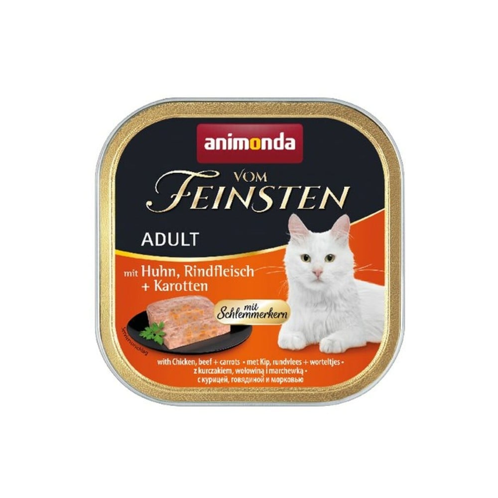 Cat food Animonda Vom Feinsten Chicken Veal 100 g 100 L