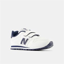 Chaussures casual enfant New Balance 500 Hook Loop Blanc