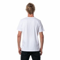 Men’s Short Sleeve T-Shirt Rip Curl El Mama White