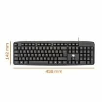 Keyboard PcCom Black