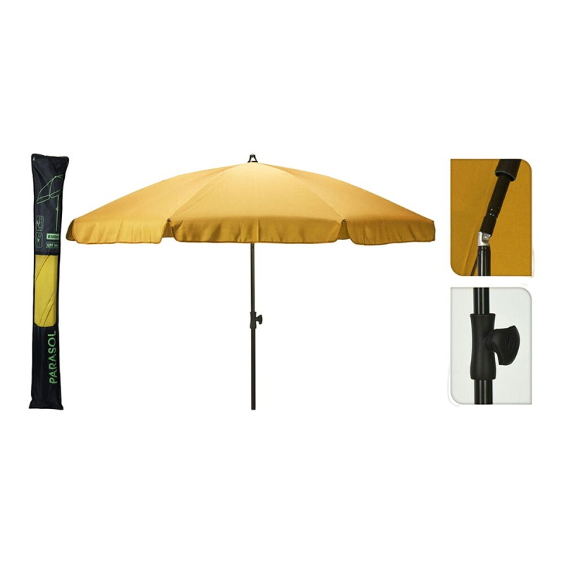 Parasol Ambiance Jaune Ø 220 cm