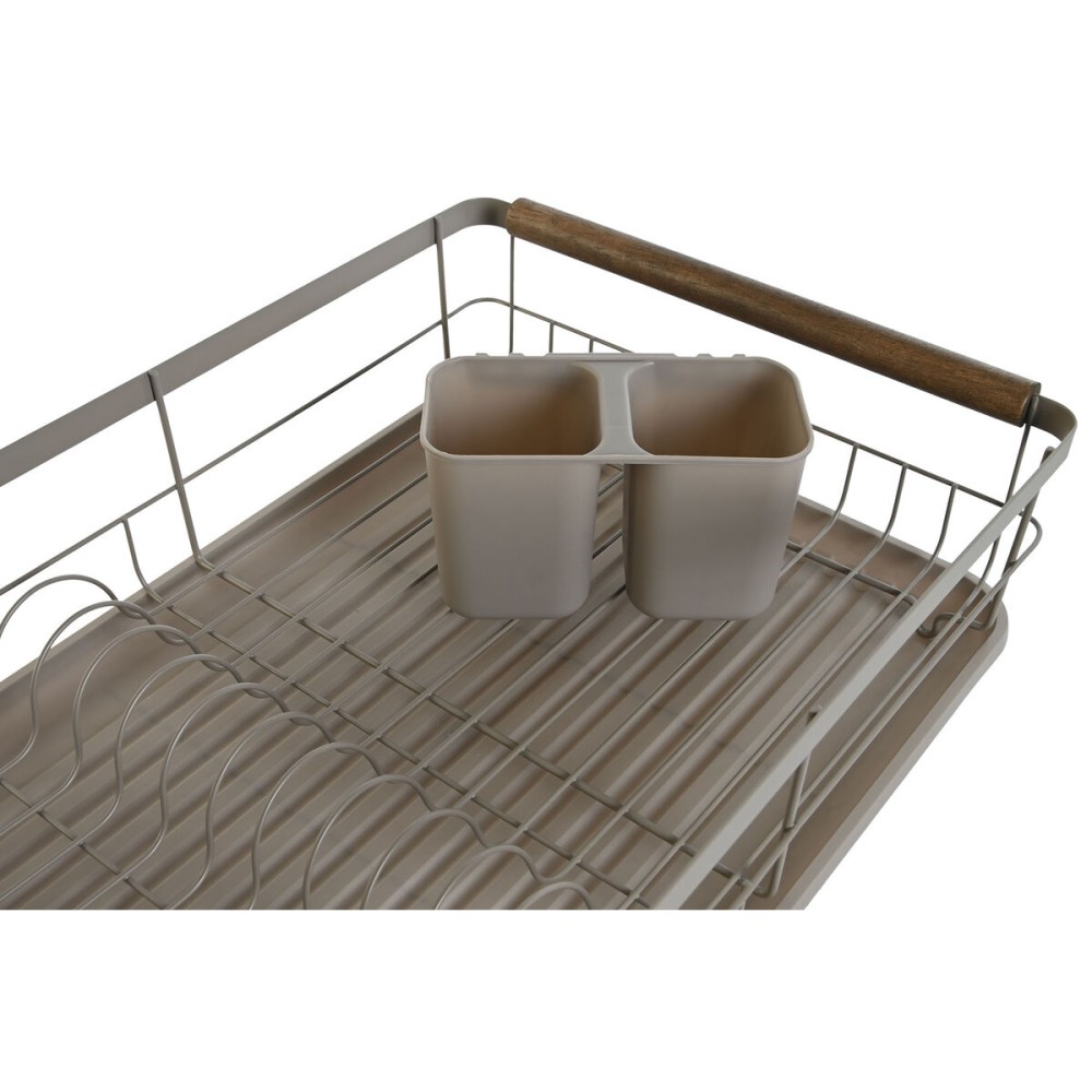 Draining Rack for Kitchen Sink Home ESPRIT Grey 44 x 32 x 13 cm