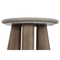 Table d'appoint Home ESPRIT Bois Marbre 40 x 40 x 51 cm