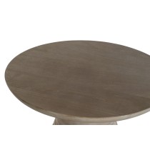 Table d'appoint Home ESPRIT Doré Naturel Bois Métal 41 x 41 x 53 cm