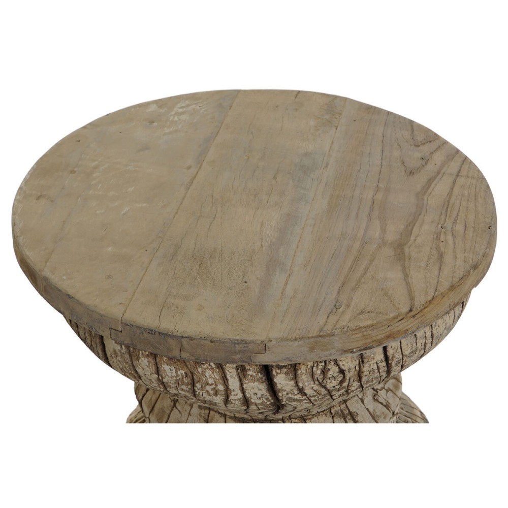 Table d'appoint Home ESPRIT Naturel Teck 45 x 45 x 43 cm