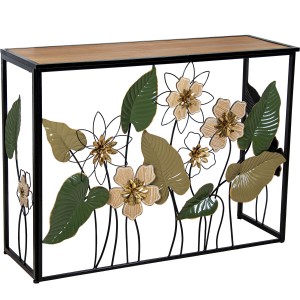 Console Alexandra House Living Multicolour Metal 108 x 80 x 37 cm