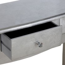 Console Alexandra House Living Argent Bois 105 x 80 x 33 cm