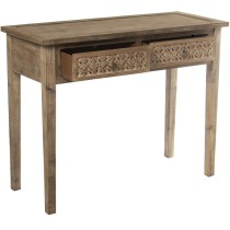 Console Alexandra House Living Marron Bois 101 x 79 x 40 cm